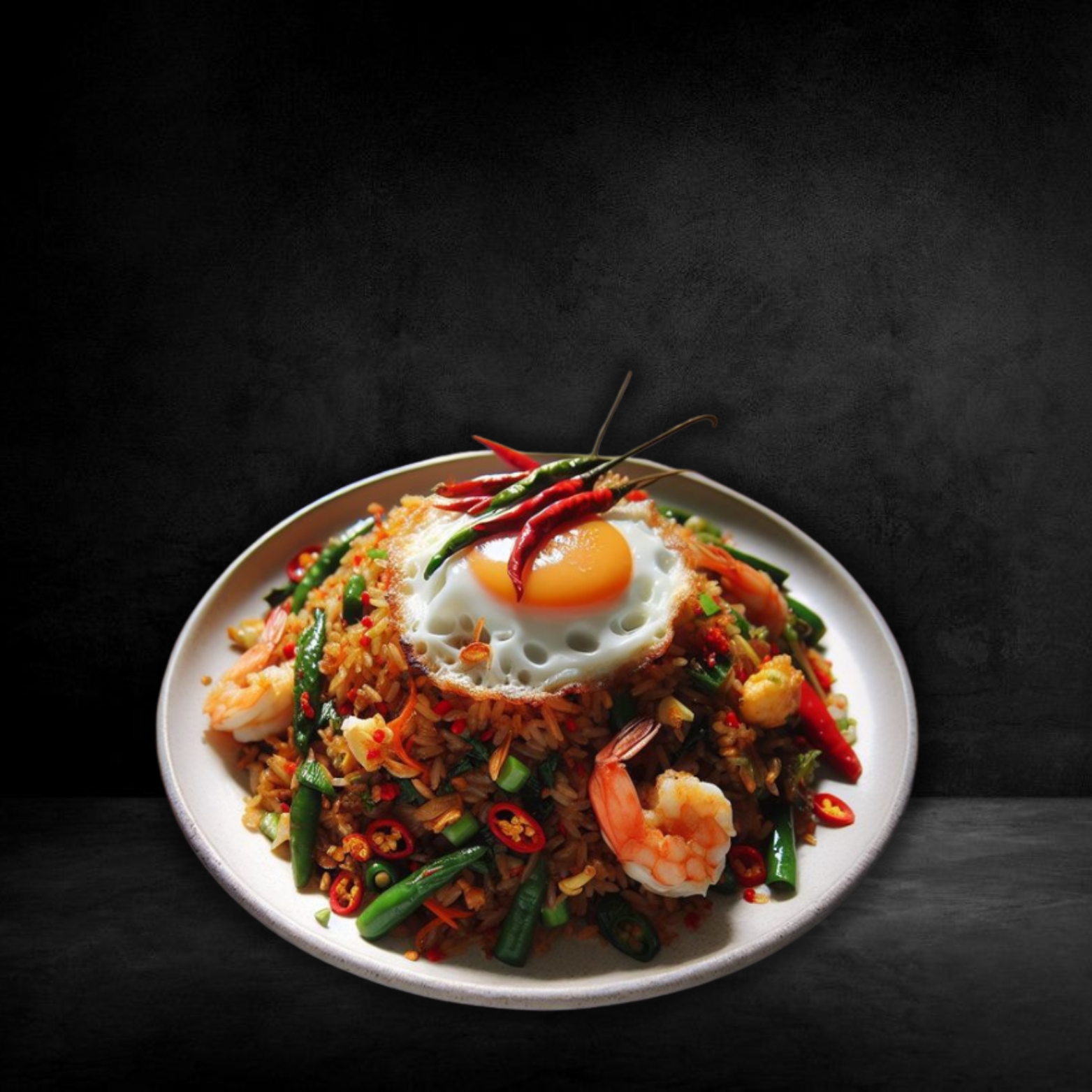 Prawns Nasi